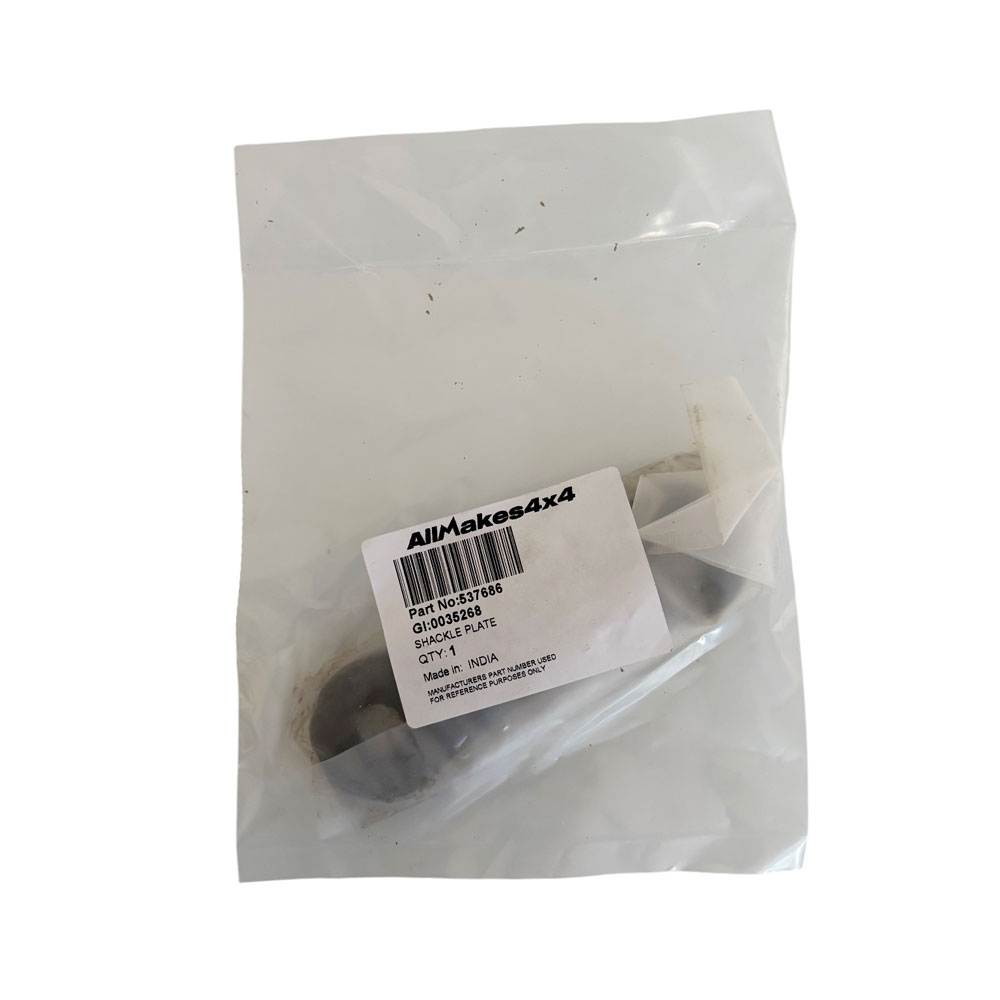 Tapped Shackle Plate Rear 88" UNF 537686